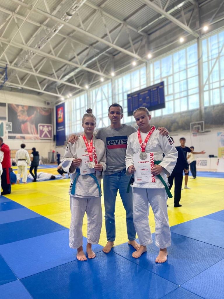 Дзюдоистки клуба «Единство» из Пушкинского завоевали серебро на Первенстве Московской области