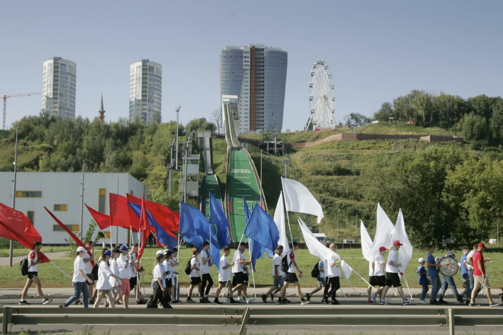 В Нижнем Новгороде прошла самая массовая зарядка в России